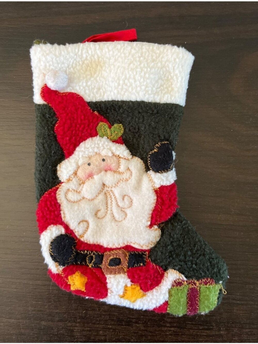 3 For $6 7" Tall Multicolor Christmas Stocking Christmas Holiday Santa Claus